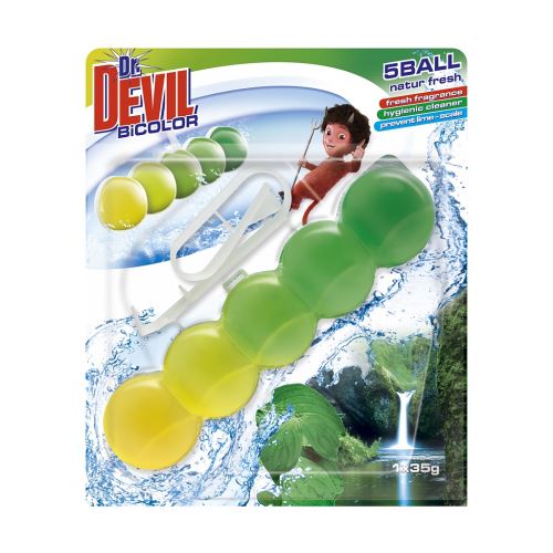 Dr.DEVIL Biocolor Natur Fresh závěs do WC 35 g