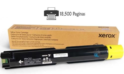 Xerox VL C7100 Yellow Toner 18 500 str., original