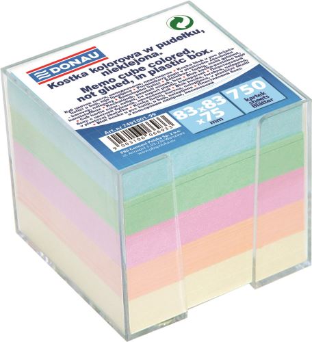 Špalík v plastovém zásobníku pastelové barvy mix 