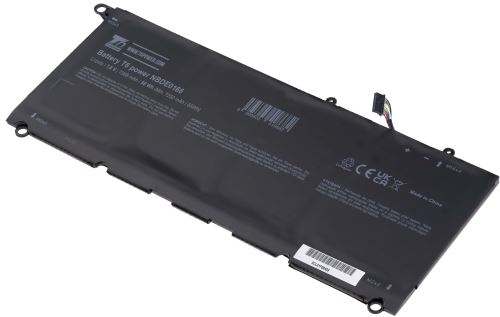 Baterie T6 power Dell XPS 13 9343, 13 9350, 7368mAh, 56Wh, 4cell, Li-pol