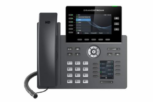 Grandstream GRP2616 SIP telefon, 2xdisplej, 4.3" a 2.4", 6 SIP účty, 24 pr.tl.,2x1Gb, WiFi
