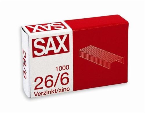 Spojovače SAX - drátky 26/6 1000 ks