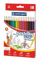 Centropen pastelky šestihranné 9520/18 sada 18 ks