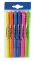 Centropen zvýrazňovač  8722/6 klínový hrot Centropen