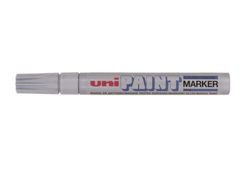 Popisovač UNI PX-20 PAINT Medium  2,2-2,8 mm stříbrný
