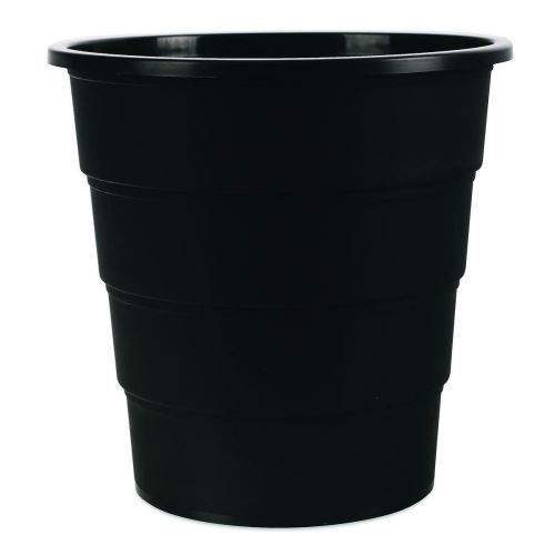 Odpadkový koš, 16 l, PP, černý Office Products