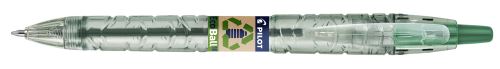 Gelový roller Pilot BG B2P Ecoball Ocean Plastic zelená