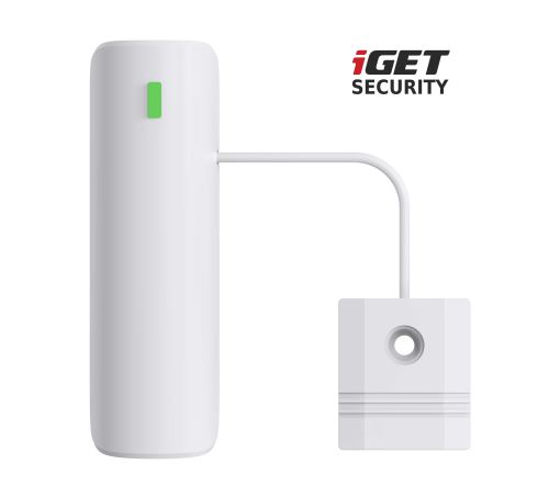 iGET SECURITY EP9 - bezdrátový senzor pro detekci vody pro alarm M5, výdrž baterie až 5 le