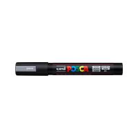 Posca popisovač PC-5M, 1,8 - 2,5 mm, stříbrná (26) (1)
