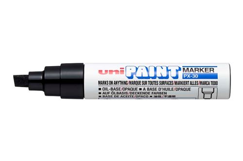Popisovač UNI PX-30 PAINT Bold 4,0-8,5 černý