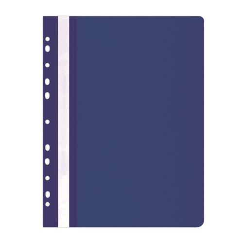 Office Products rychlovazač, A4, euroděrování, PP, 100/170 µm, tmavě modrý