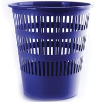 Odpadkový koš perforovaný 16 l PP tmavě modrý Office Products