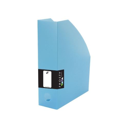 Magazín box PP1mm Opaline Frosty modrá