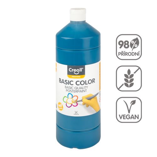Creall temperová barva, 1000 ml, aquamarín