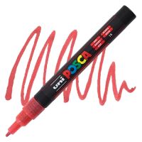 Posca popisovač PC-3ML, 0,9 - 1,3 mm, třpytivě červená (L15) (8)
