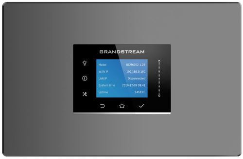 Grandstream UCM6302 VoIP PBX, 1000 uživ., 150 soub. hov., videokonf. 20úč., 2xFXO, 2xFXS p