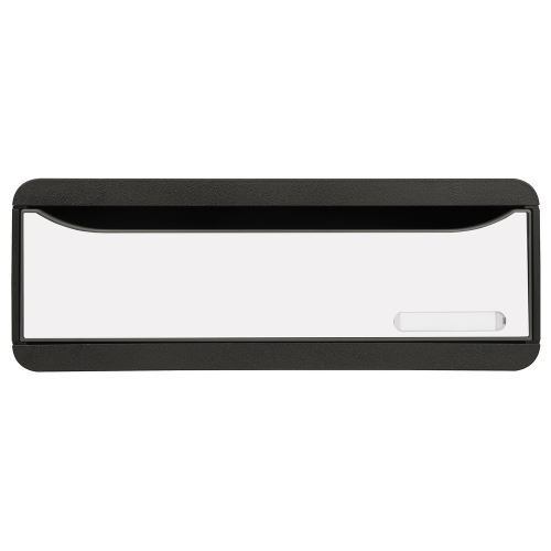 Zásuvkový box Black/White nízký,  1 zásuvka na šířku Exacompta