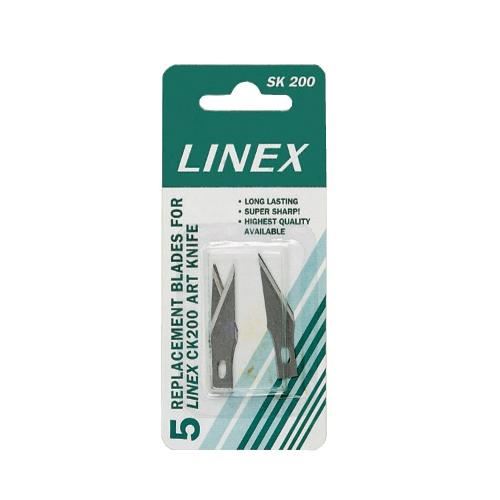 Náhradní břity k velkému uměleckému řezacímu  noži  Linex CK 200
