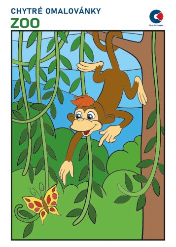 Omalovánka A5 - Chytré omalovánky - Zoo