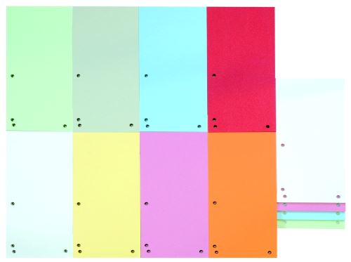 Rozdružovač kartonový mix barev 100 ks