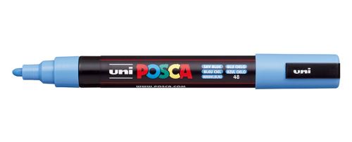 Popisovač POSCA PC-5M 1,8 - 2,5 mm nebesky modrý (48)