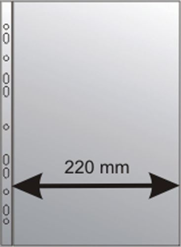 Euroobal A4 U MAXI matný, 100mic. 235x305mm