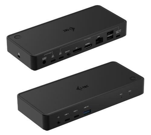 i-tec USB-C/Thunderbolt KVM Docking station Dual Display, Power Delivery 65/100W