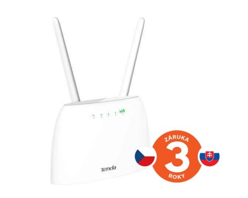 Tenda 4G07 Wi-Fi AC1200 4G LTE router, 2x WAN/LAN, 1x miniSIM, IPv6, VPN, LTE Cat.4,4x ant