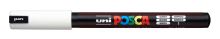 Posca popisovač PC-1MR, 0,7 mm, bílá (1) (3)