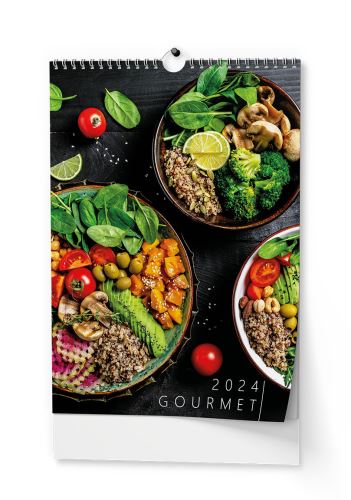 Nástěnný kalendář - Gourmet  - A3