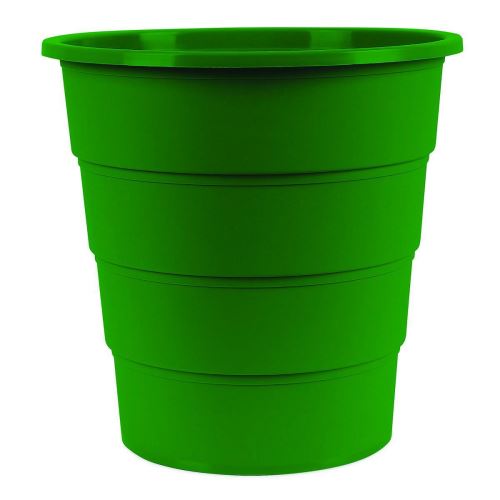 Odpadkový koš, 16 l, PP, zelený Office Products