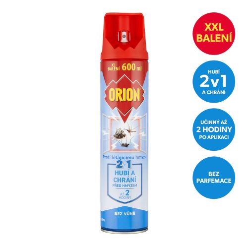 Marca Orion - 2 v 1 proti létajícímu hmyzu, 600 ml, bez parfemace