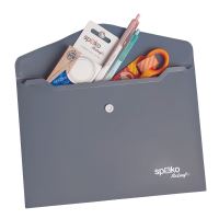Spoko ReLeaf obálka s drukem, A5, PP, SoftTouch, šedá (2)
