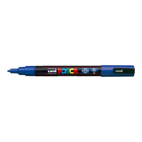 Posca popisovač PC-3M, 0,9 - 1,3 mm, modrá (33)