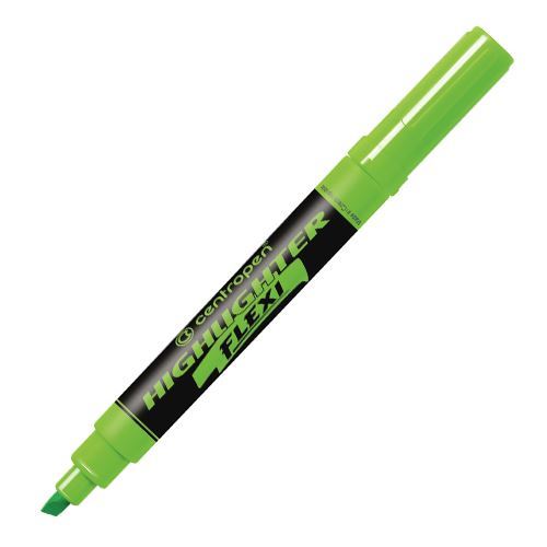 Centropen zvýrazňovač 8542 flexi zelený