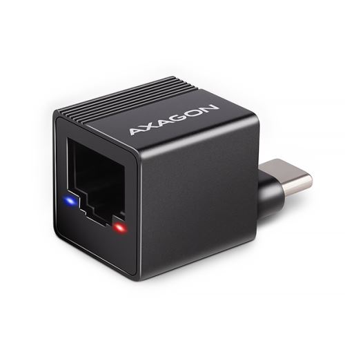 AXAGON ADE-MINIC USB-C 3.2 Gen 1 - Gigabit Ethernet MINI síťová karta, Realtek 8153, auto