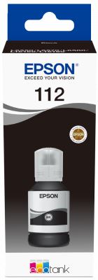 Epson 112 EcoTank Pigment Black ink C13T06C14A, originál