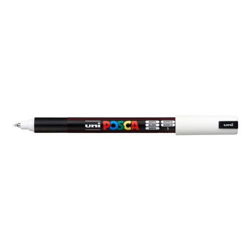 Posca popisovač PC-1MR, 0,7 mm, bílá (1)