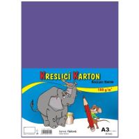 Kreslící karton fialový  A3 180gr. / 50 ks
