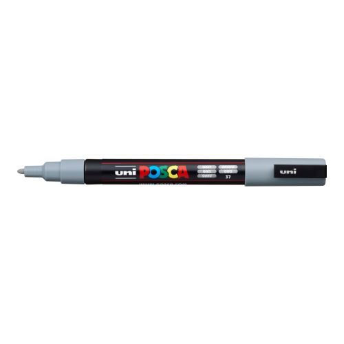 Posca popisovač PC-3M, 0,9 - 1,3 mm, šedá (37)
