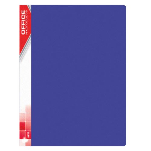 Katalogová kniha  A4, PP, 40 listů, modrá