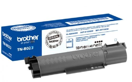 Brother TN-B023 (2000 str.)  TONER BENEFIT, original
