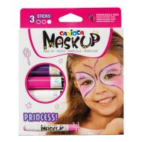 Carioca obličejové barvy v tyčince Princess, 3 ks (1)