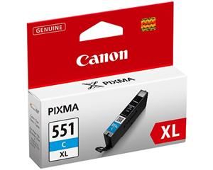 Canon CLI-551 XL C, azurová velká, originál