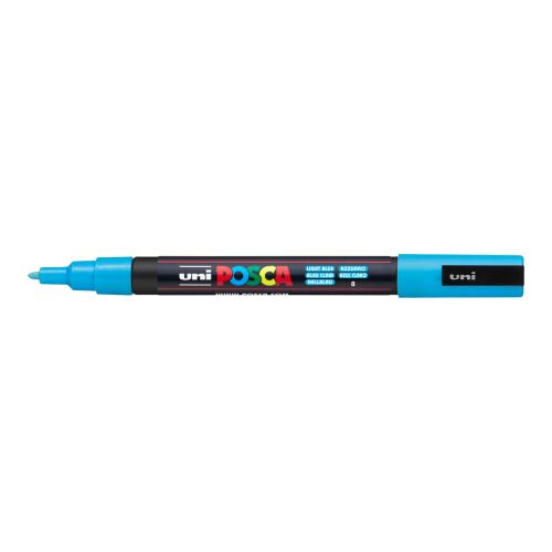 Posca popisovač PC-3M, 0,9 - 1,3 mm, světle modrá (8)