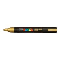 Posca popisovač PC-5M, 1,8 - 2,5 mm, zlatá (25)