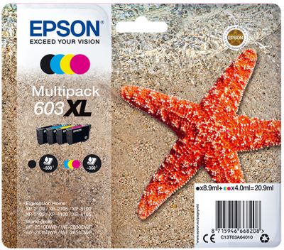 Epson multipack 4-colours 603XL, originál