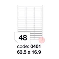 Etikety 63,5x16,9 48 etiket arch/100 archů
