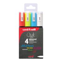 UNI PWE-5M sada křídových popisovačů, 1,8 - 2,5 mm, mix barev