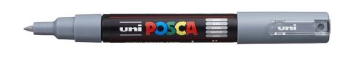 Popisovač POSCA  PC-1M akrylový  0,7 mm, šedý (37)